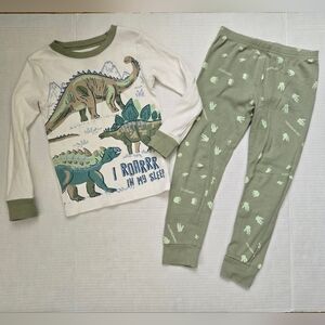 Carter's Toddler Dinosaur Pajama Set - 4T
